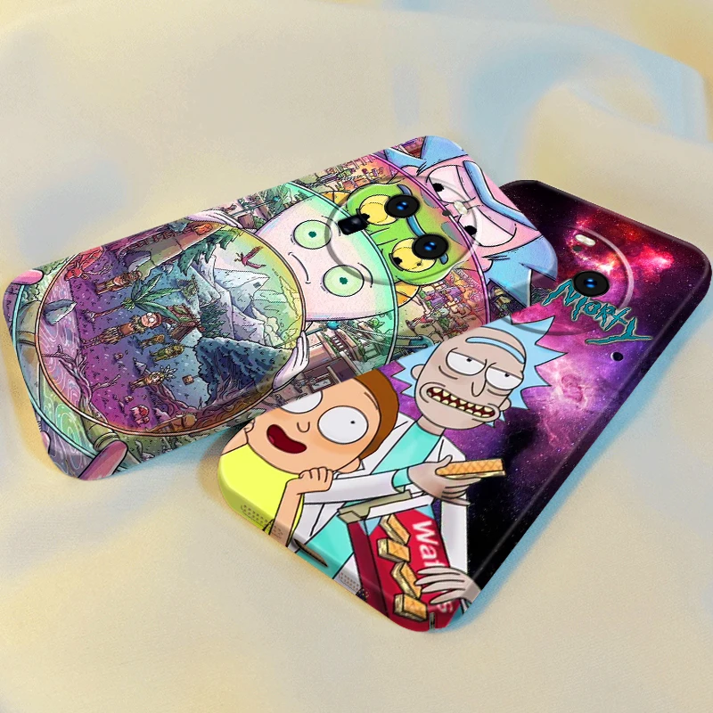 

Ricks Morts Anime Art Cartoon Film Phone Case For OPPO Find X6 X5 X3 A77 A74 A57 A53 A53S A9 A5 Pro Lite 5G Feilin Hard Cover