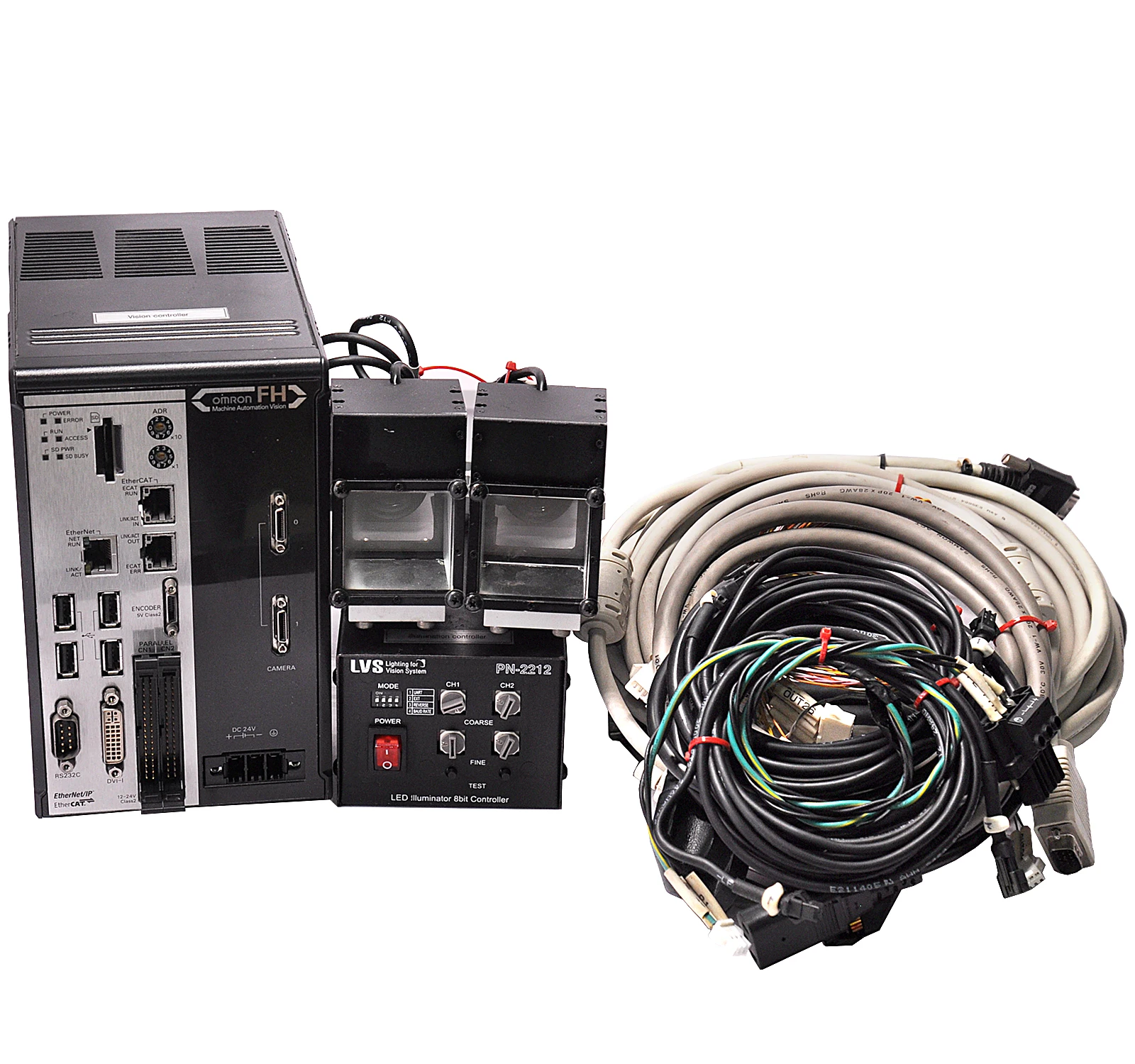 

OMRON FH-1050 LVS-PN-2212 LV-ICFV-040-SW Image Processing System Disassembly