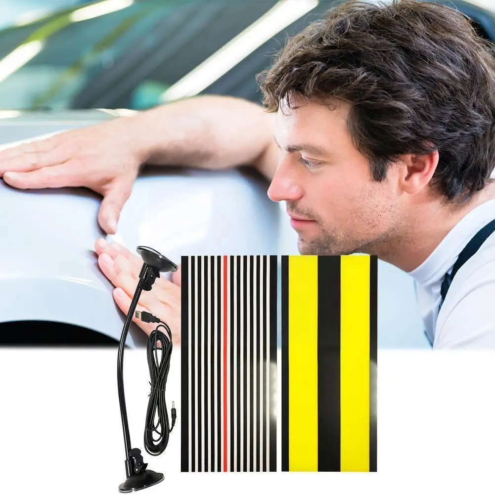 

Pdr Led Line Board Dent Reflector Lamp Repair Tools Car Repair Car Reflection Line Repair Kit Dent Remove Depression X4f5