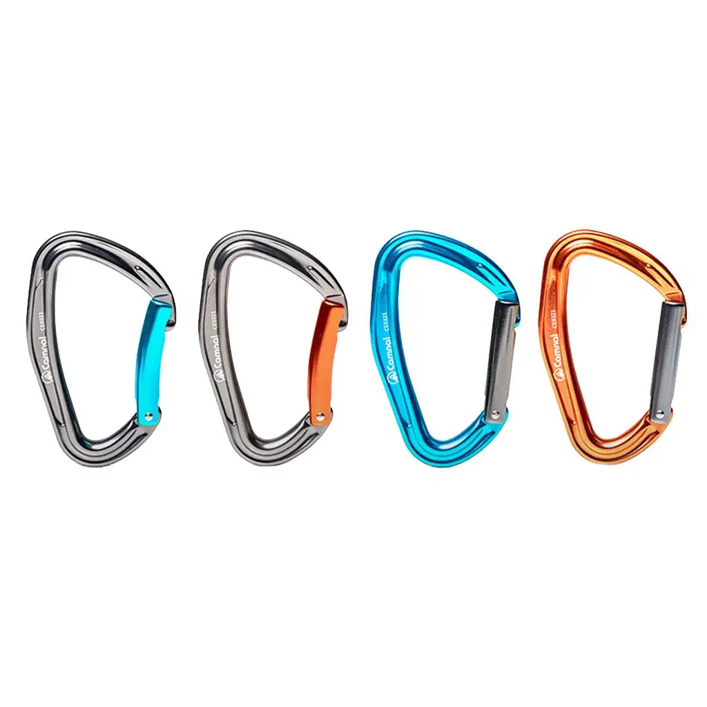 

24KN Climbing Carabiner Hook Clip D-Screw forHiking Camping Swing