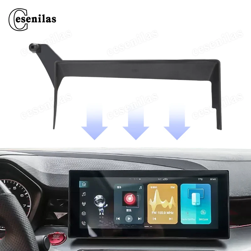 

Car Phone Holder For MG 5 2022-2023 Screen navigation wireless charging rack accessories