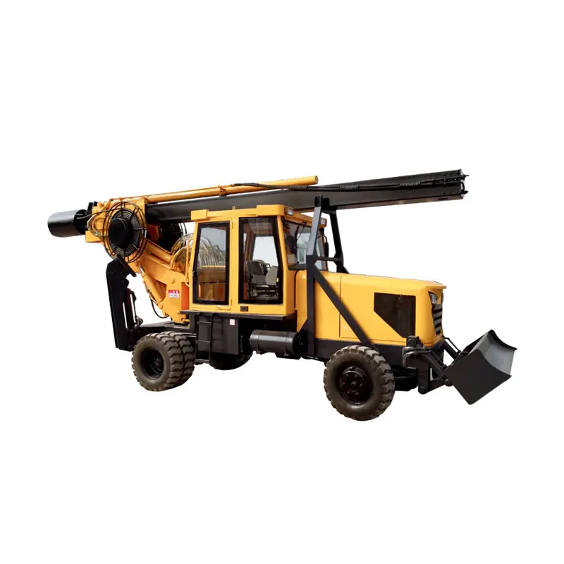 

China Factory Borehole Drilling Rig Price 15M Pilling Machine Hydraulic Rotary Drilling Rig