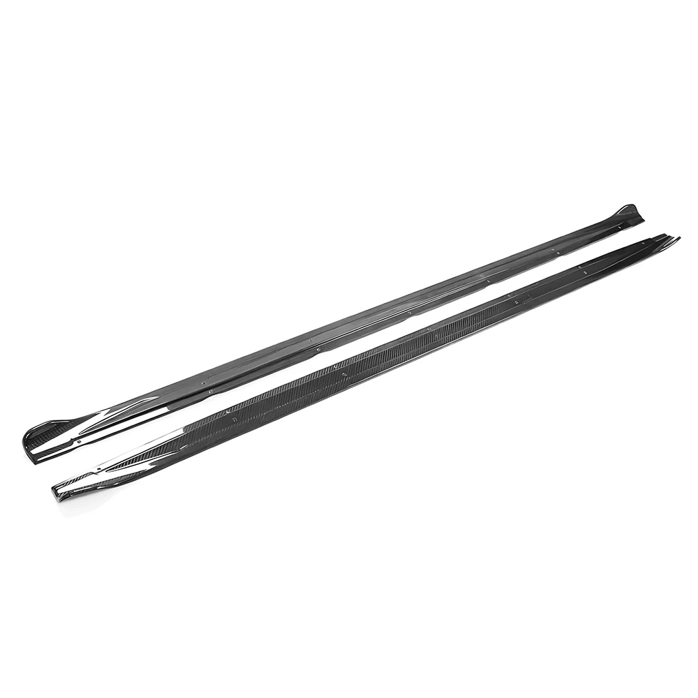 

Carbon Fiber Side Skirts Extension For Audi 20-23 8Y S3 Sedan 4Dr Add On