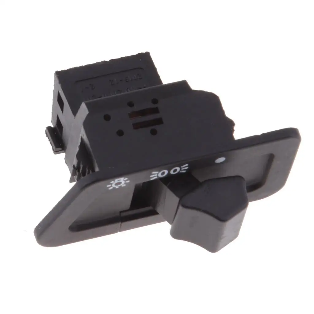 Черный клавишный переключатель для фар дневного света