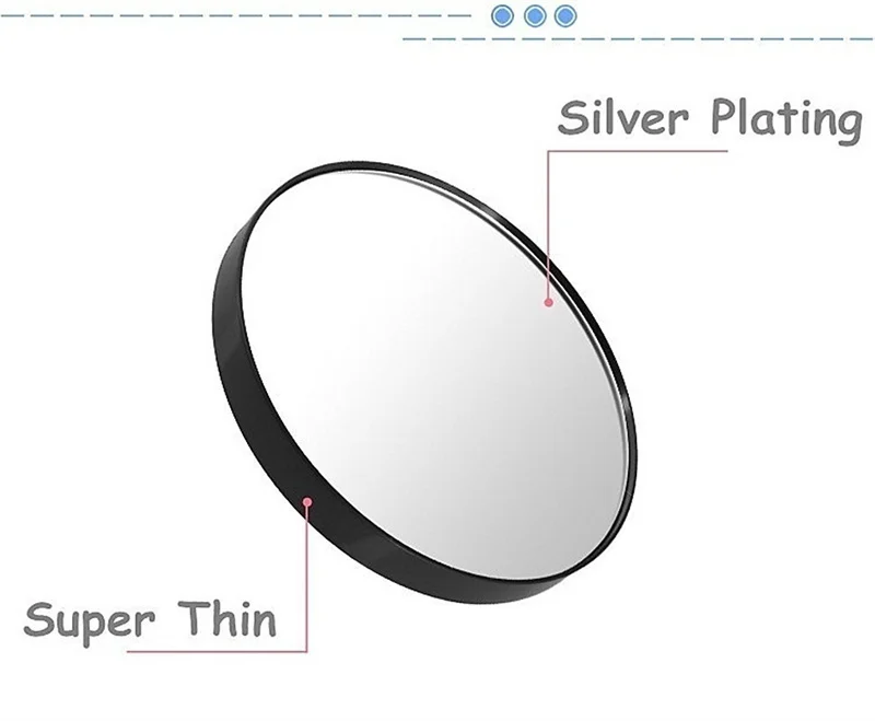 Многоразмерное увеличивающее черные точки увеличительное стекло зеркало для
