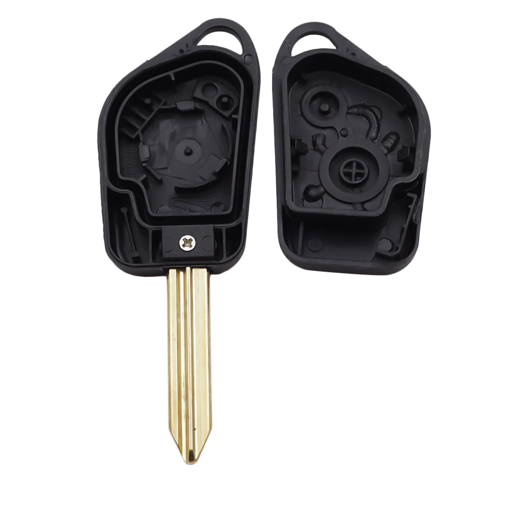 Cocolockey 2-кнопочный чехол для дистанционного ключа автомобиля, подходит для Citroen Picasso Saxo Berlino Xsara, пустые ключи, необрезанная система автомобильного замка SX9 (art.: 3920cdafa448c) - 3920cdafa448c