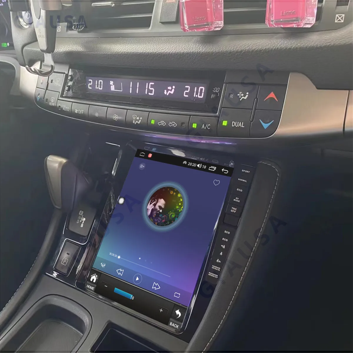 10 4 дюйма 8 + 256 ГБ Android 12 для Lexus CT200 CT200H CT 2011-2022 автомобильный радиоприемник Tesla