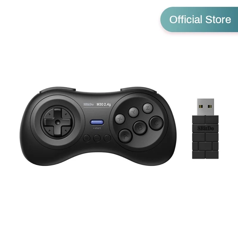

8BitDo M30 2.4G Wireless Gamepad for Sega Genesis Mini and Mega Drive Mini - Sega Genesis
