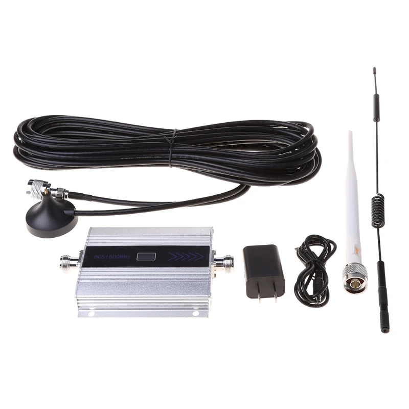 1 Set DCS 1800MHz Mobile Phone 2G/3G/4G Signal Booster Cell Phone Signal Receive