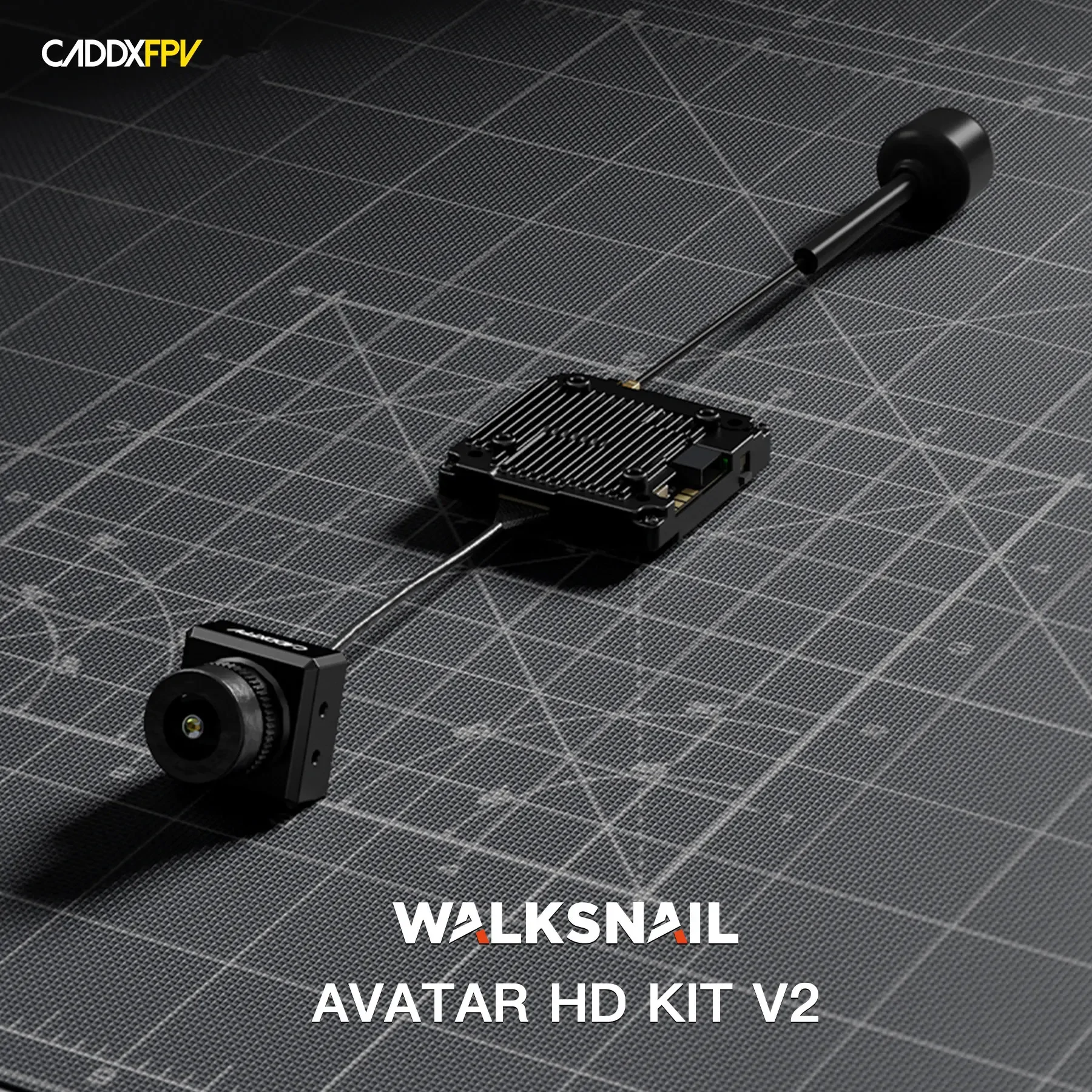 Walksnail Avatar HD Kit V2 Камера с гирополом+ 8G / 32G