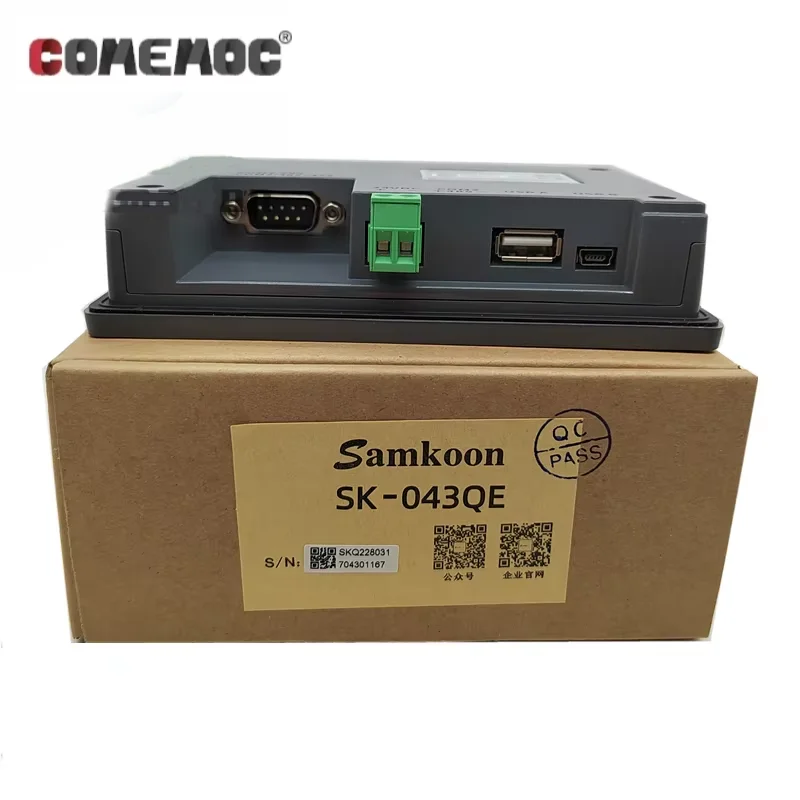 Фото SK-043QE Samkoon 4,3-дюймовый сенсорный экран DC24V HMI Память 128M Flash 128M DDR3 Процессор Cortex A8 600 МГц COM:RS232 422 485 №5