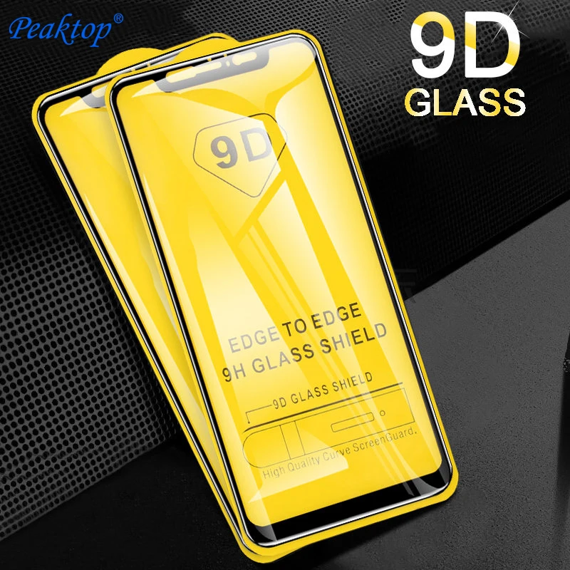 

Изогнутое защитное стекло 9D для Redmi Note 7, 8, 9, 11, 9s, 10s Pro, 1-5 шт.