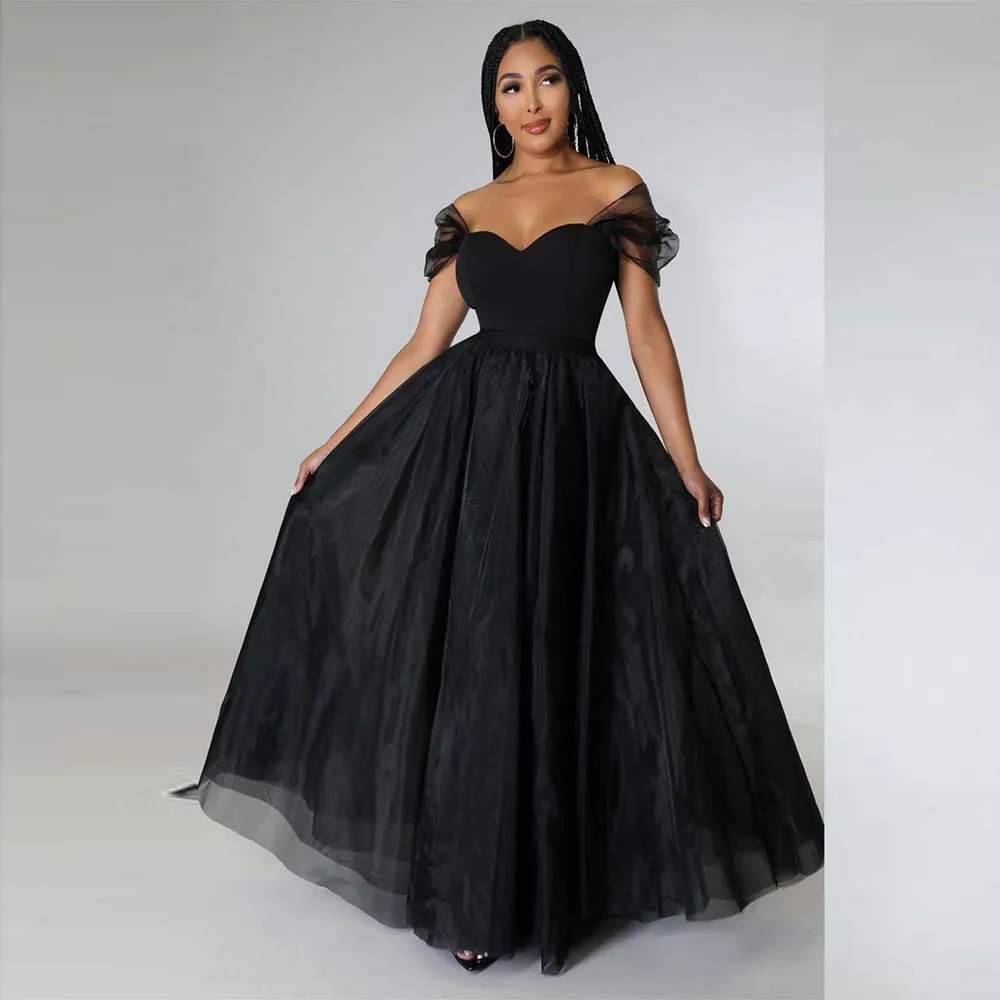 

2022 Summer Fashion Women Skirt High Waist Solid Color Pleated Mesh Lace Patchwork Western Style Elegant Chic Lady A-line Skirt