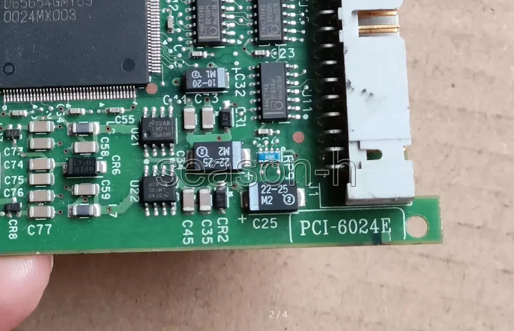 бу PCI-6024E DAQ CARD АНАЛОГОВЫЙ МУЛЬТИФУНКЦИОНАЛЬНЫЙ АДАПТЕР ВХОДА (art.: 3920d44e96fa2) - 3920d44e96fa2
