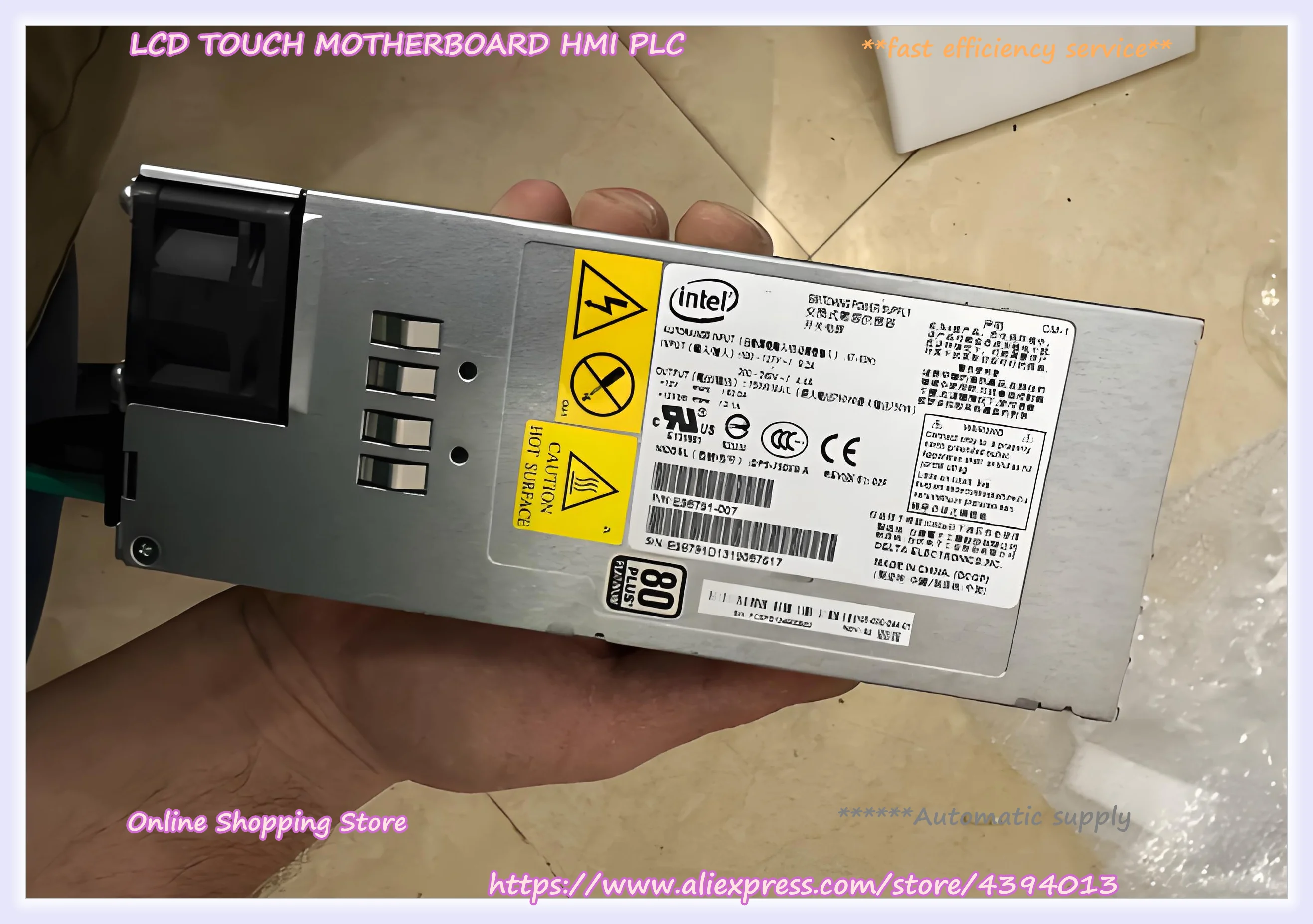 

Для оригинального E98791-007 DPS-750XB A 750 Вт R2200GZ протестирован 90% новый адаптер питания