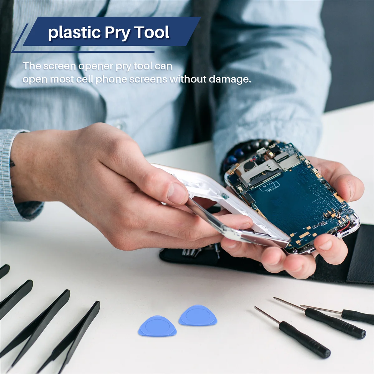 10 шт. инструмент для вскрытия мобильного телефона чехол экрана ЖК-дисплей КПК