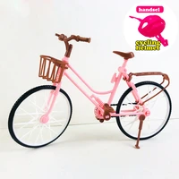 barbie accessories new simulation large pink bicycle barbie large bicycle play house toy girl birthday christmas gift prize