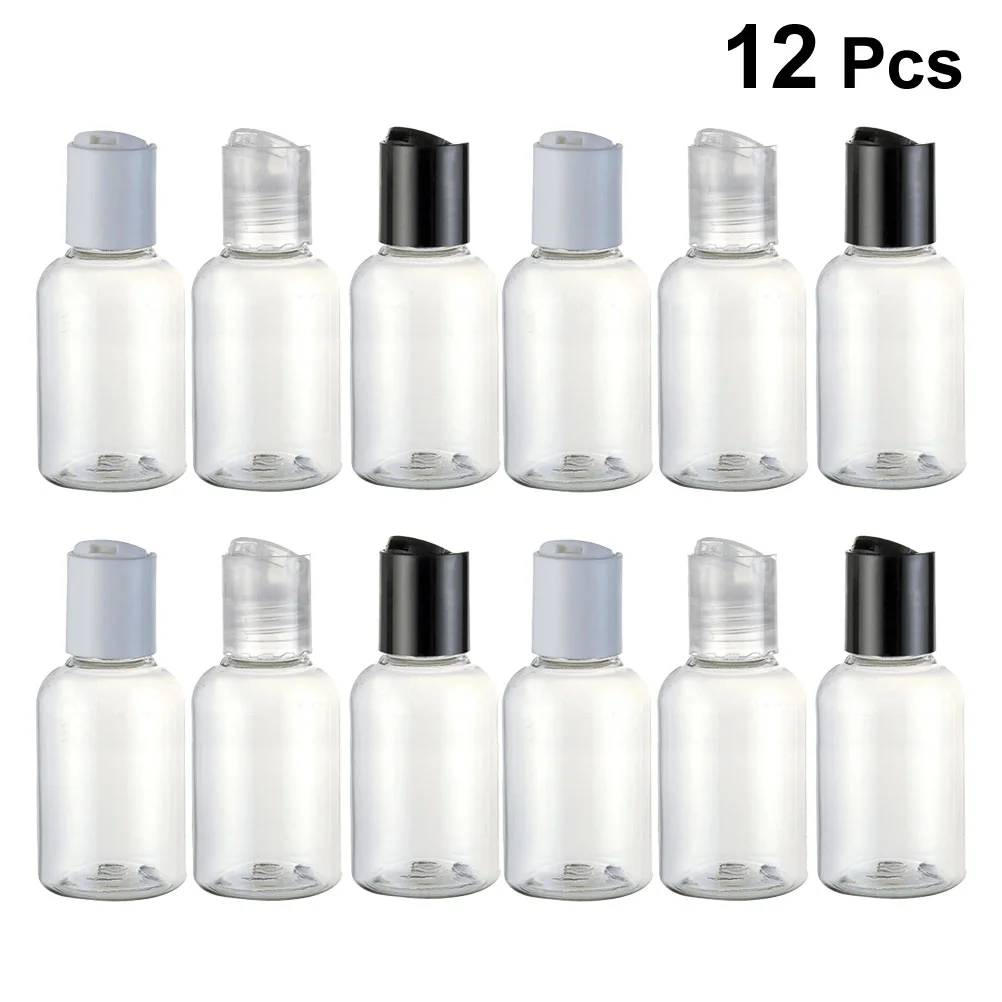 

Shampooempty Pump Soap Dispenser Vial Clear Hand Sample Makeup Dispensers Travel Transparent Essence Jar
