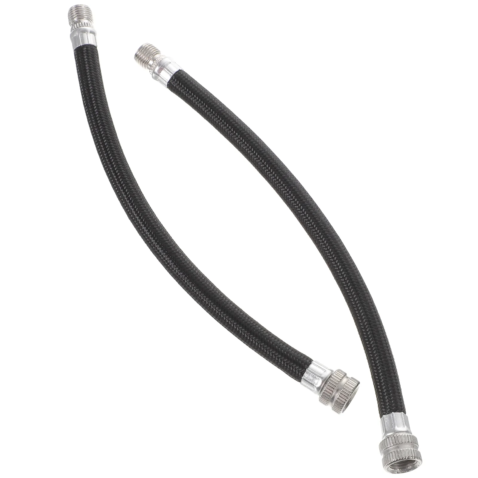 

2Pcs Bike Valve Bike Tyre Bike Air Bycicles Bike Tire Valve Bike Pumps For All Bikes Extension Hoses Adapter Extension Hose