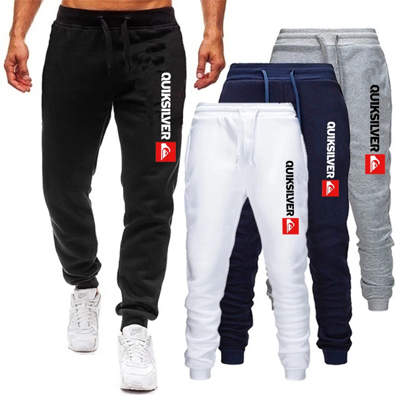 

2022 Men's Sweatpants Joggers Leisure Pants Fitness Men Sportswear Tracksuit Pants Loose Trousers Gyms Track Running Streetwear