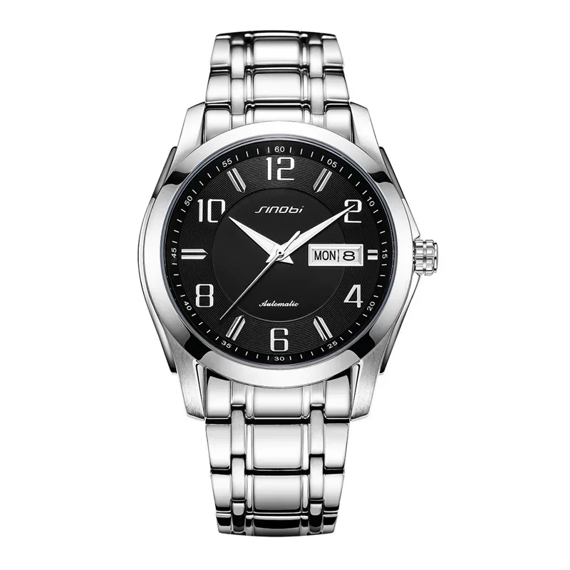 Часы наручные мужские механические полностью автоматические классические с