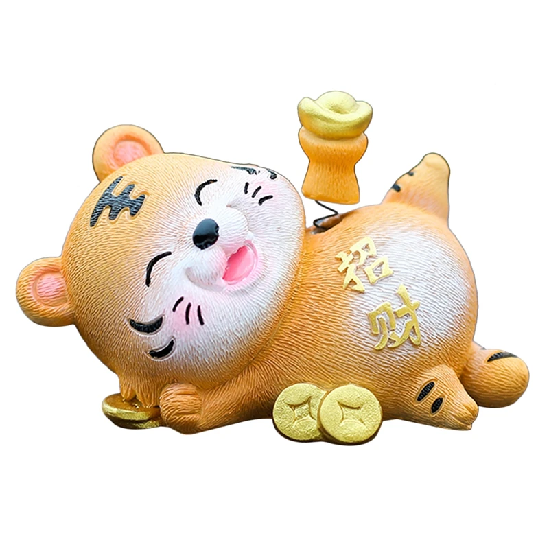 Моделирование автомобиля встряхивающая голова тигра орнамент кукла из смолы