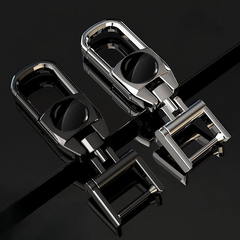 1 шт. анти-потерянный алюминиевый автомобильный брелок 3D Стайлинг автоаксессуары