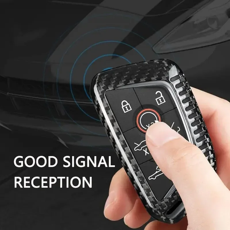 Чехол для ключа из углеродного волокна T-CARBON подходит Chevrolet Chevy C8 Stingray Z06 Z51 Coupe 2024