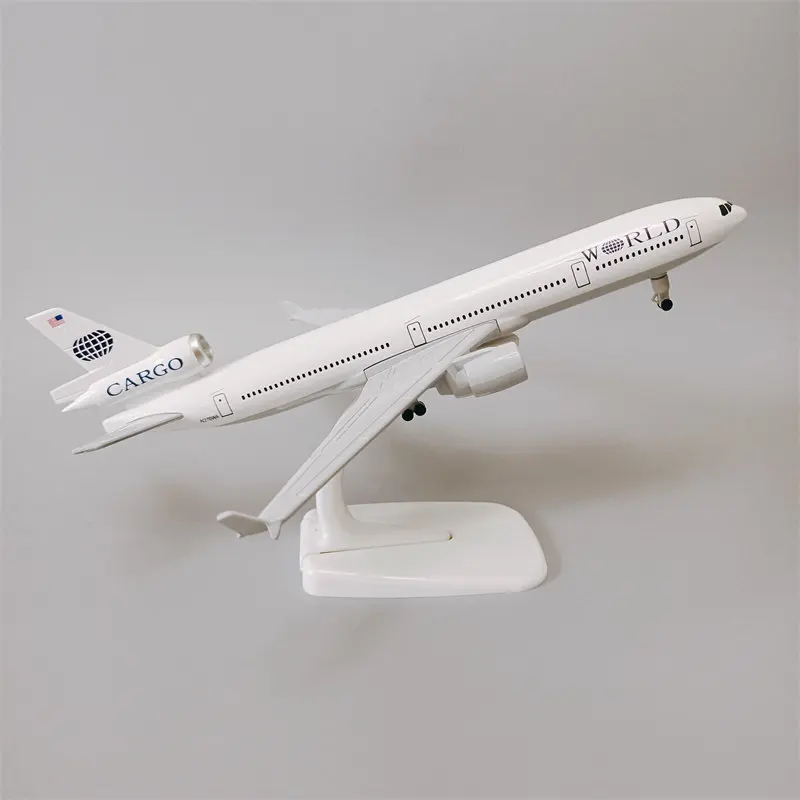 Модель самолета Trans World Airlines MD11 из сплава, 21 см, литая под давлением статическая модель MD-11, декор для рабочего стола, коллекционный подарок для любителей авиации. (art.: 3920dd1b24cee) - 3920dd1b24cee