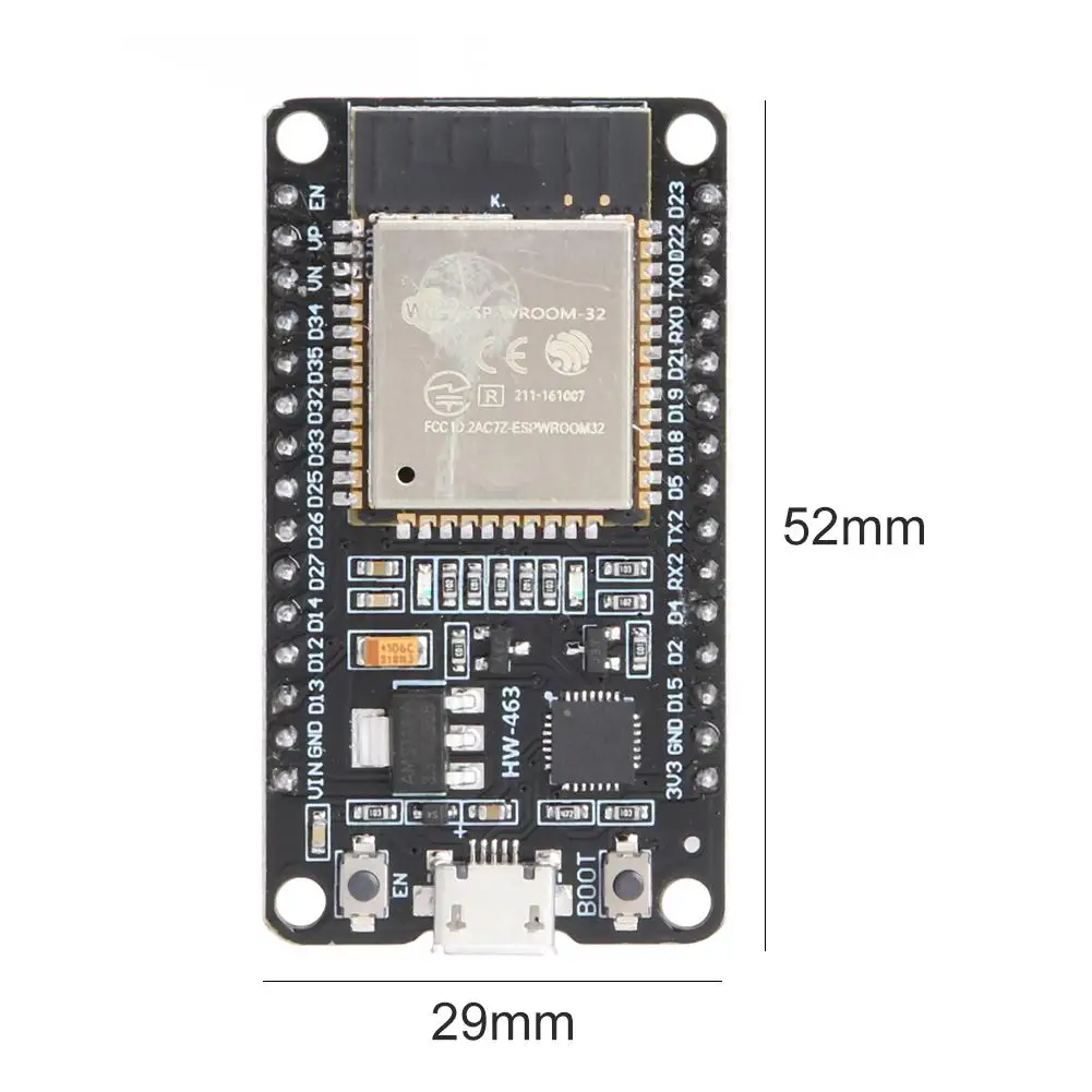 Макетная плата ESP32 беспроводная Wi-Fi Bluetooth совместимая с двухъядерным 32-битным