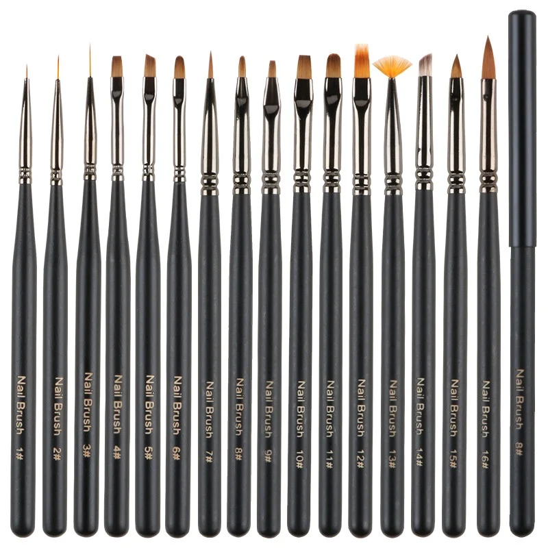 

Nail brush set for beginners learning Japanese style phototherapy, cable color painting, flower halo dyeing tool