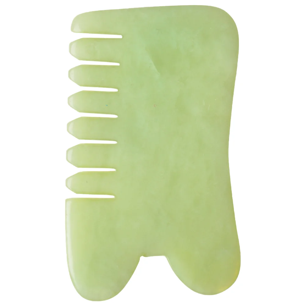 

Scraping Tool Boardmassaging Comb Facial Jade Plate Scalp Hair Beauty Sha Gua Stone Scraper Guasha