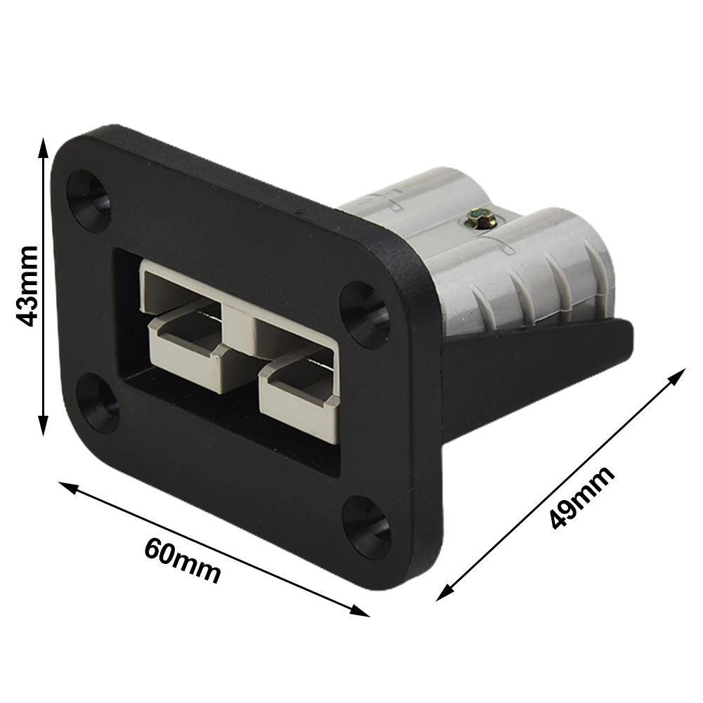 

1/2PCs FOR Anderson Plug Flush Mounting Bracket Panel Cover For Caravan 50A 600W Plastic Ships Socket Panel Parts