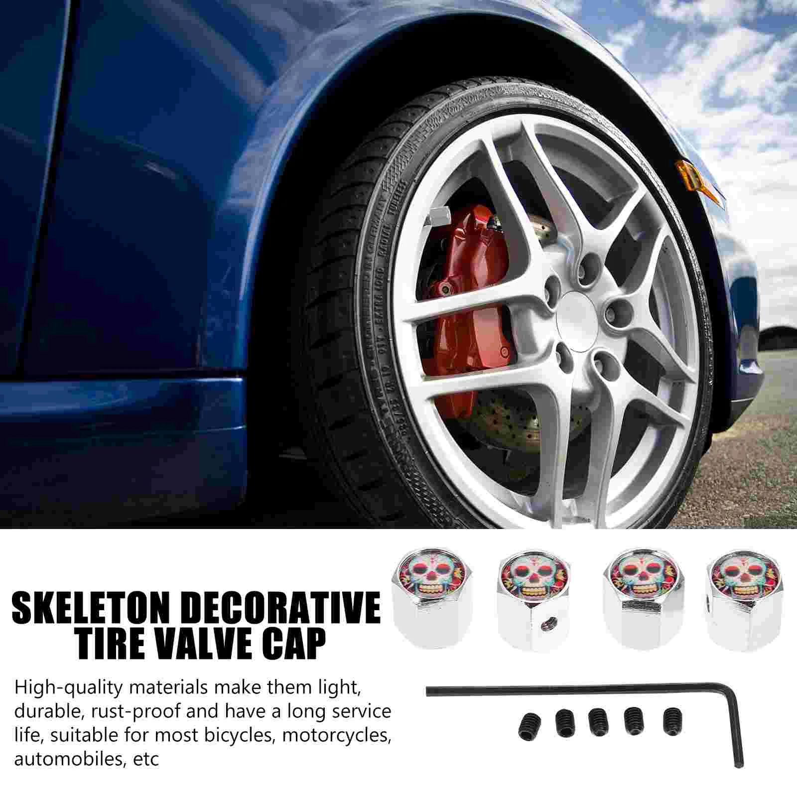 Колпачки для стержней клапанов пылезащитные накладки на шины с защитой от кражи