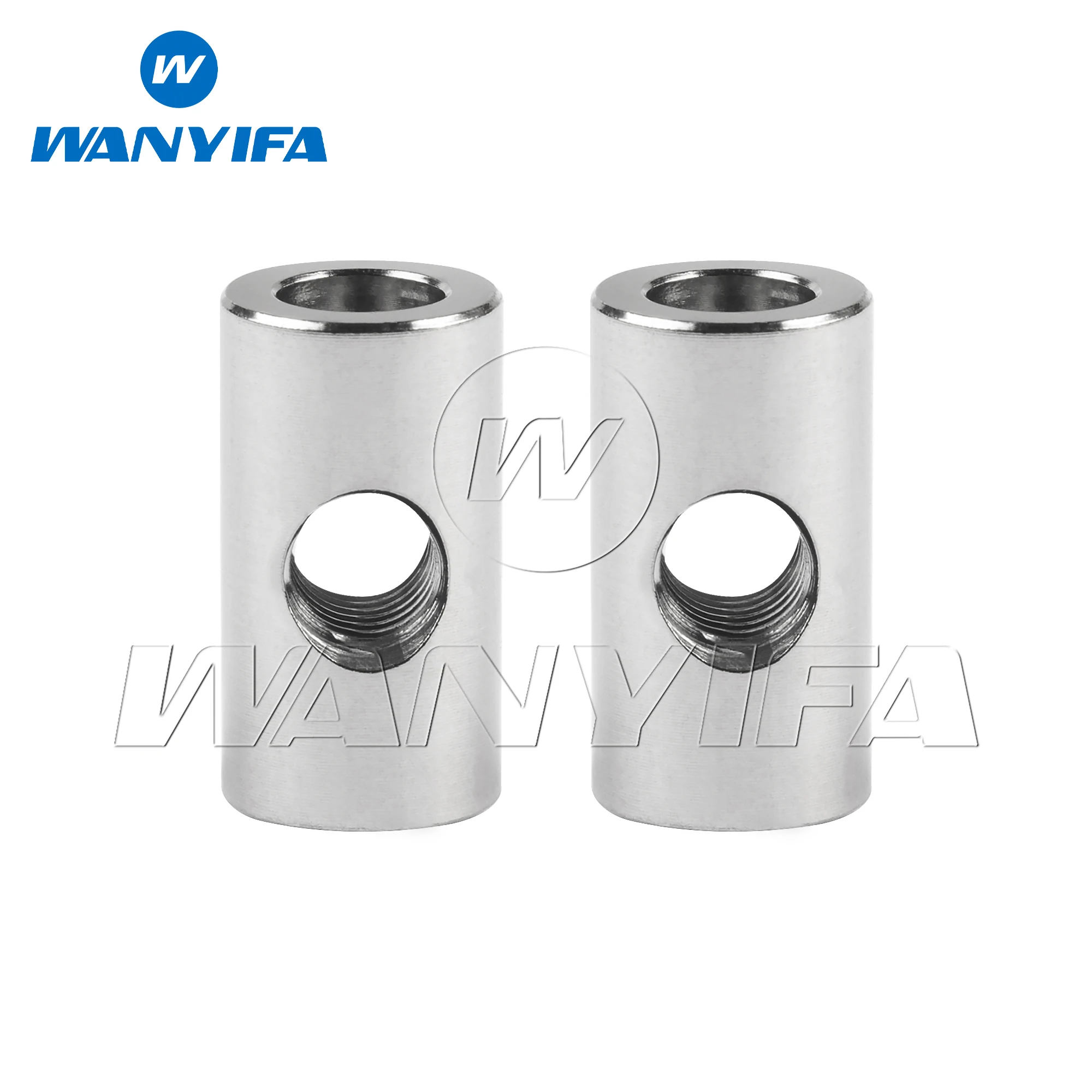 

Титановые цилиндрические гайки Wanyifa, 2 шт., M5, велосипедный сидящий стержень, подседельный штырь, фиксированная гайка, велосипедное сиденье, крестовое отверстие, бочковые гайки