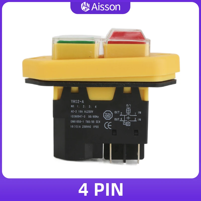 

Электромагнитный переключатель YH02-A 220V 15A