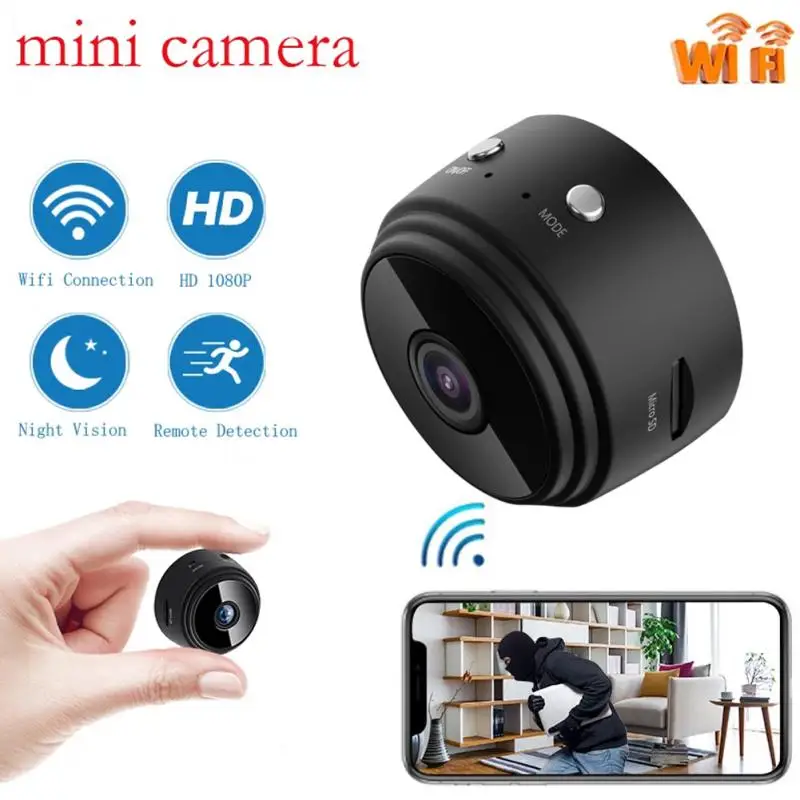 

Мини-IP-камера A9 Беспроводная с поддержкой Wi-Fi, 1080P