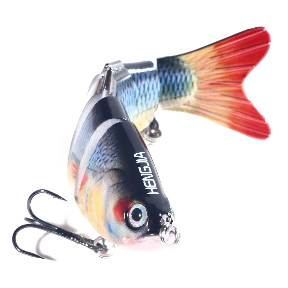 

Lures Fishing Bait 10cm 18g Hard Swimbait Fishing Minnow Jointed Multi Sections Wobbler Crankbait Trolling Carp Fishing Tackle