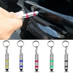 

Car Keyring Stylish Magnetic Car Keychain Holder Anti-static Unisex Key Chain Car Key Ring Hanging Decor Creative Keychains
