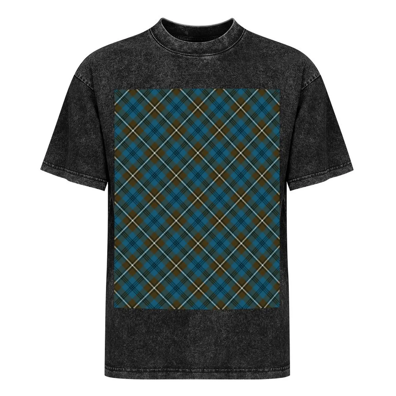 Футболка Auld Lang Syne Cross Tartan большие рубашки с рисунком мужские футболки