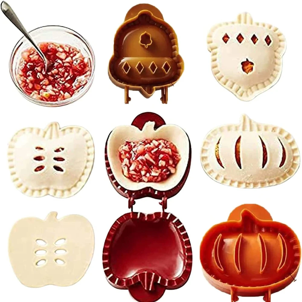 

Hand Pie Molds Dough Press Tools Apples Pumpkins Shape Baking Pies Pastry Kitchen DIY Cookie Mini Cake Accessories