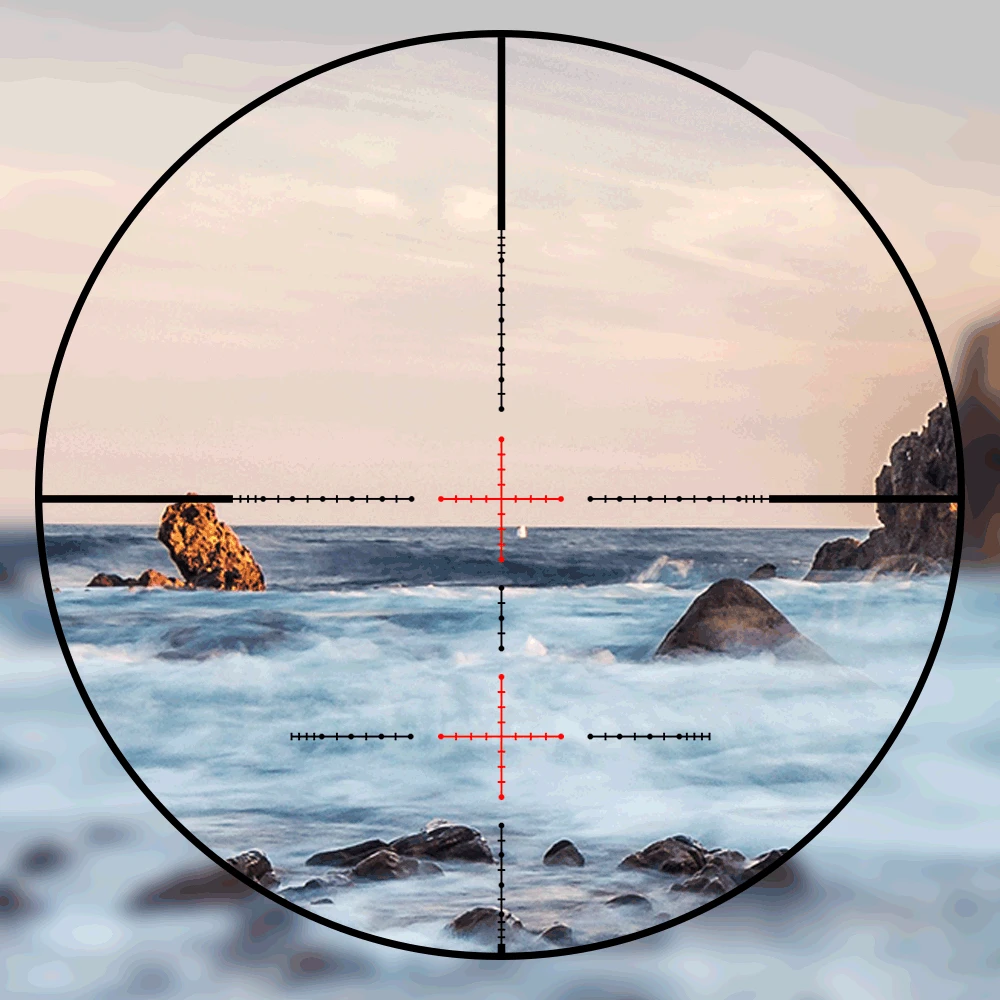 Охотничий прицел 4 5-14X42 тактический оптический со Скосом двусторонним крестом