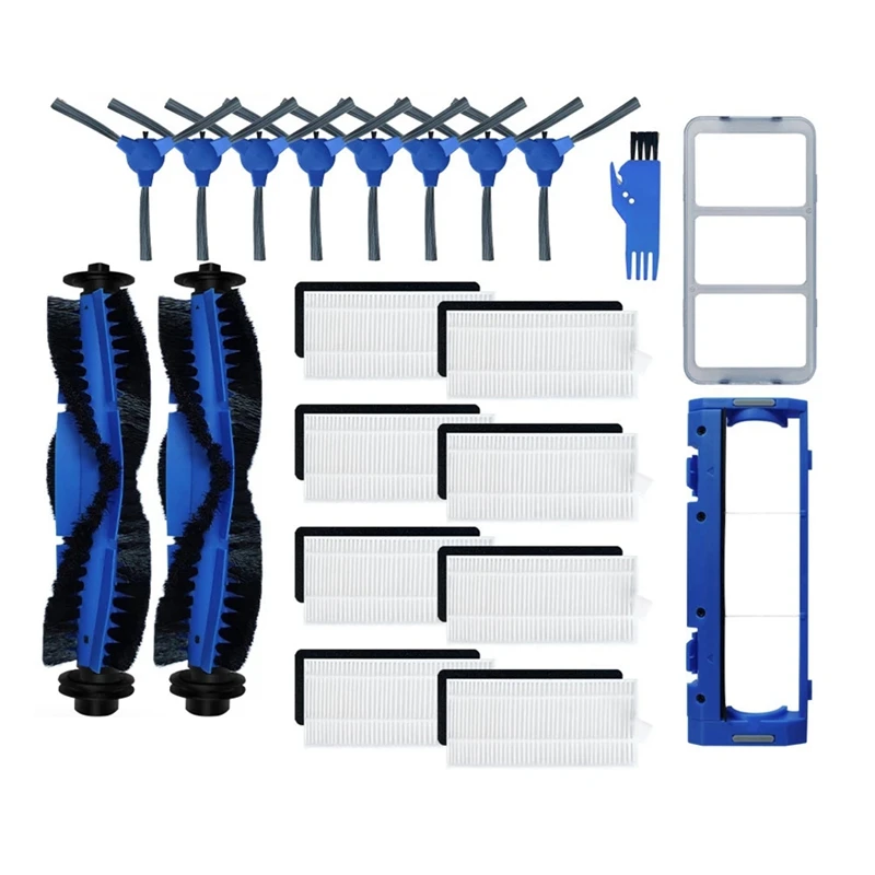 

For Eufy 11S 25C 30 30C 35C 12 15T 15C Robot Vacuum Cleaner Main Side Brush HEPA Filter Main Brush Cover Accessories