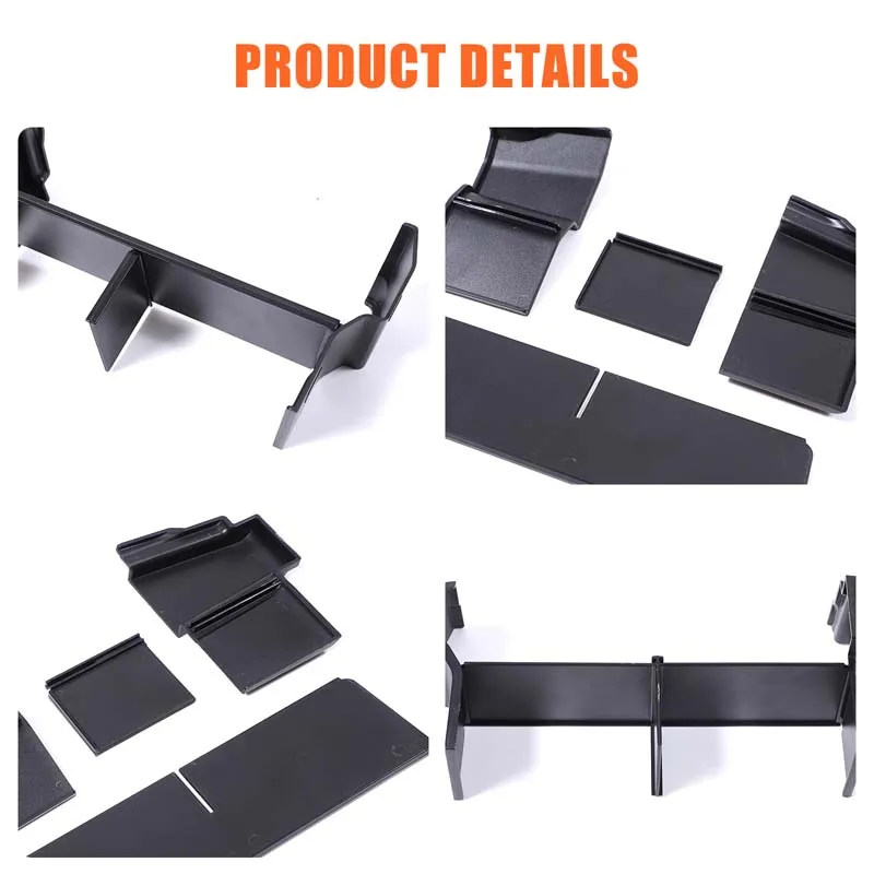 Для 24+ Toyota Tacoma перчаточный ящик разделитель из АБС-пластика набор 4 предметов
