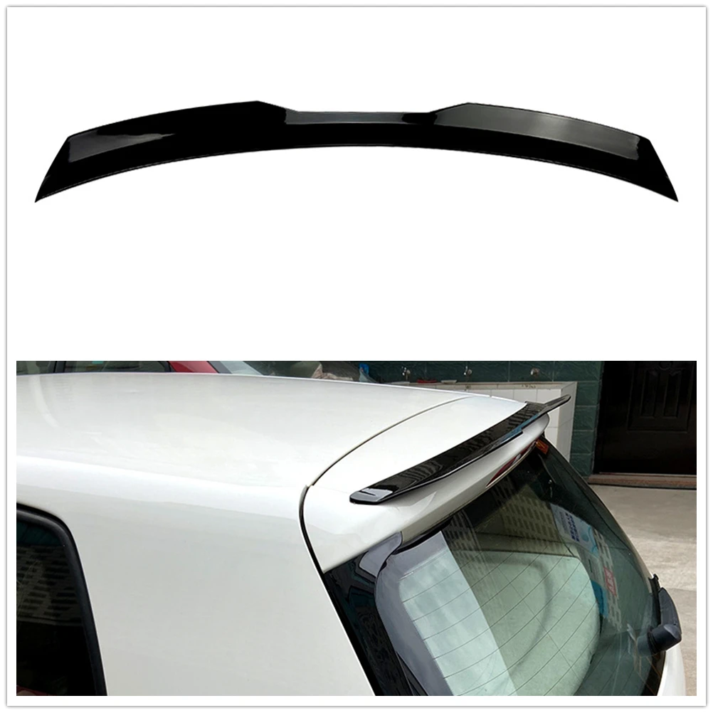 

Car Rear Spoiler Roof Wing Plastic Tail Gate Flap Lid Trunk Window Trim Upper Splitter For Volkswagen 2008-2013 VW Golf 6