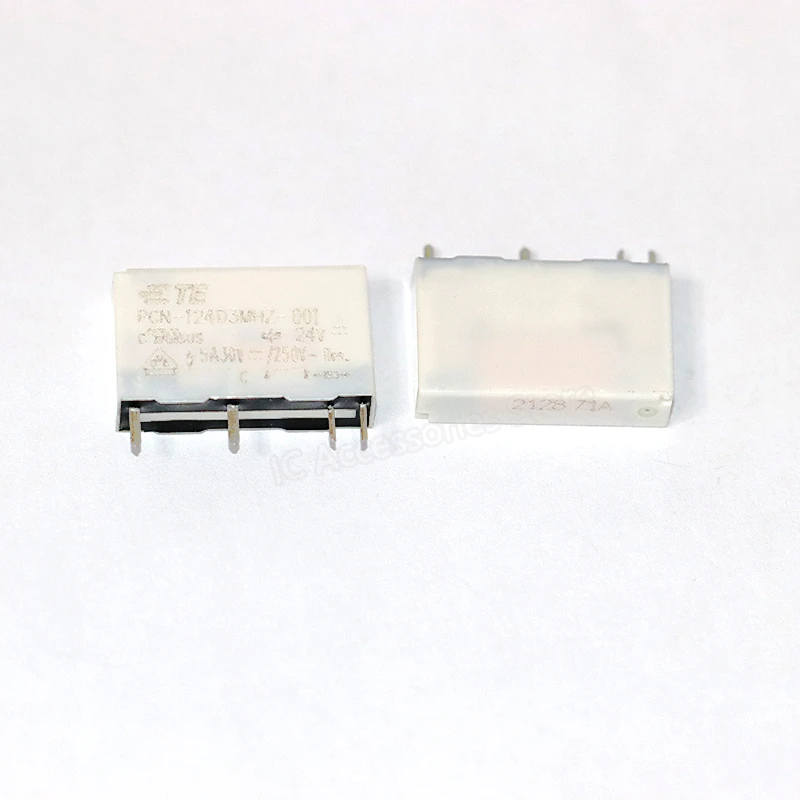 

5 шт., ультратонкое реле, 5 А, 24 В постоянного тока, 24 В, 4 фута, абсолютно новое и оригинальное