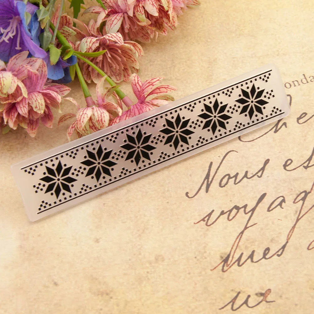 

1pc Plastic Template Embossed Folders DIY Embossing Tools For Scrapbooks Photo Albums DIY Craft Decorations 15cmx3cm