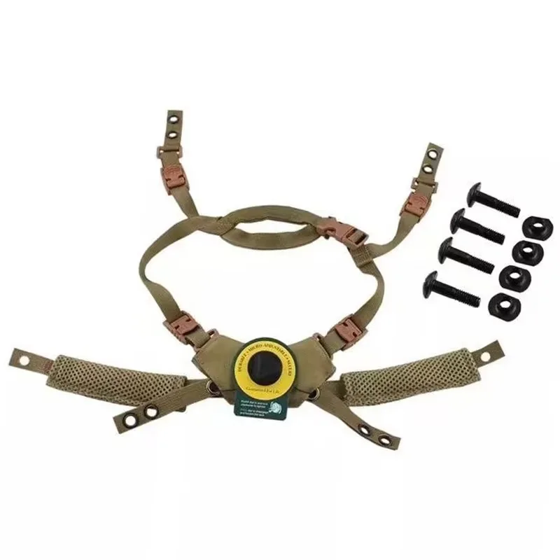 Система подвески для тактического шлема губчатая накладка фиксированная