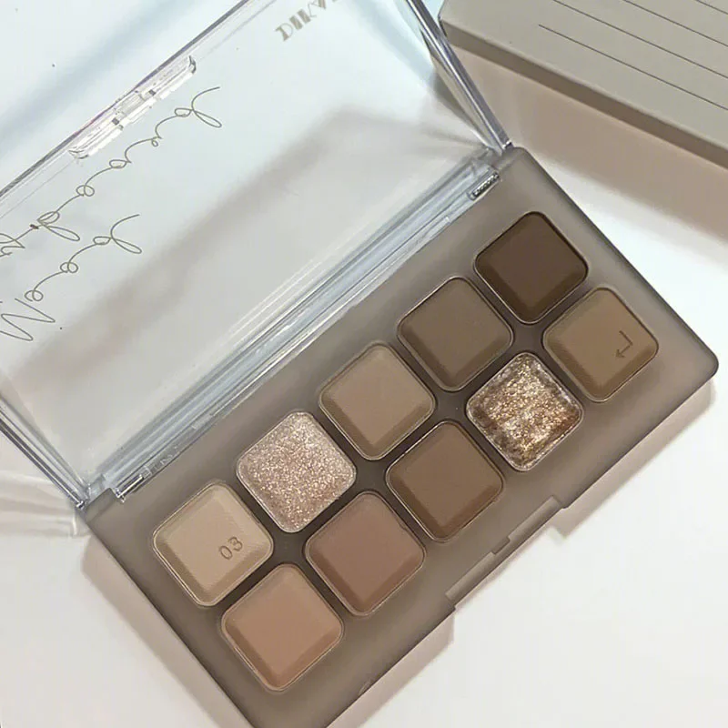 10 цветов лоток для клавиатуры кофе осень и зима корейская низкая насыщенность