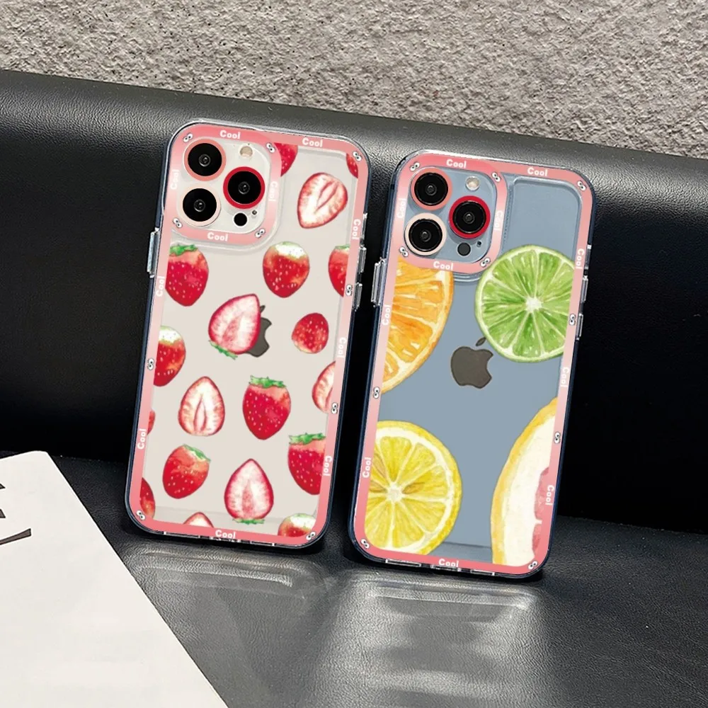 Cute Fruits Phone Case For Redmi 7 8 9 A Note 5 10 11 Pro Max 4G 5G Funfas